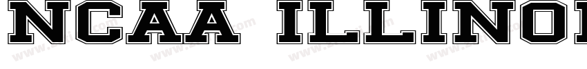 NCAA Illinois Fighti字体转换 NCAA Illinois Fighti字体转换